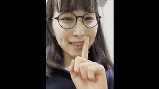 Dirty office worker woman masturbation secretly in the toilet during work③