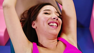 Italian Sweetie Layla Extreme SFW Tickling Challenge - Whore Giggles and Gets Her Feet Tickled by Talia Mint