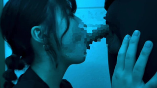 Female college student vacuum bj spunk blowing with mouth ejaculation