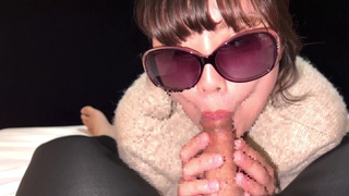 Chinese junior gf‘s rich bolwjob and jizz in mouth