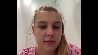 Extreme masturbating in the locker room