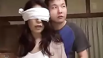 Japanese mom fucked by son friends