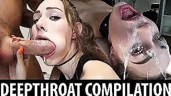 Use My Throat Like A Pussy - ROUGH FACEFUCK is the Only Way - Shaiden Rogue Deepthroat Compilation
