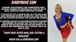 Sindy Rose Super Anal Whore fisting & prolapse