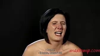Beautiful BIG BODIED WOMAN is Tasting Electro Pain