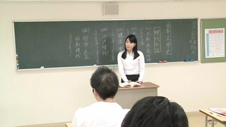 Female Teacher Rammed Kana Yume