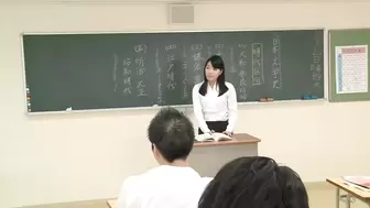 Female Teacher Rammed Kana Yume