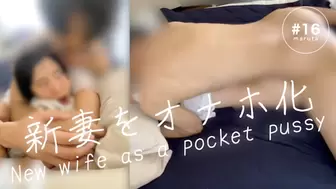 (#16)Man mounts Asian bride like a pocket snatch. Be patient, work stress is relieved by sex.