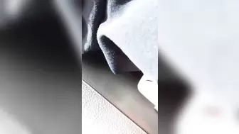 Her hubby calls her while she is having sex in car to which she does not respond