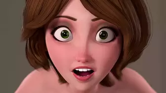 Huge Hero 6 - Aunt Cass First Time Anal (Animation with Sound)