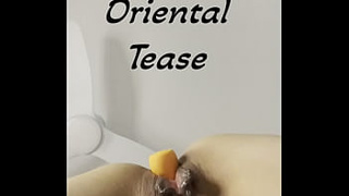 Chinese Tease - Watch my cunt while I blow!
