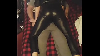 I can't stay off my best friend-Hard-core Leather