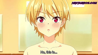 GANG-BANG College Youngster Banged Hard in HARD-CORE — Asian cartoon [Subtitled]